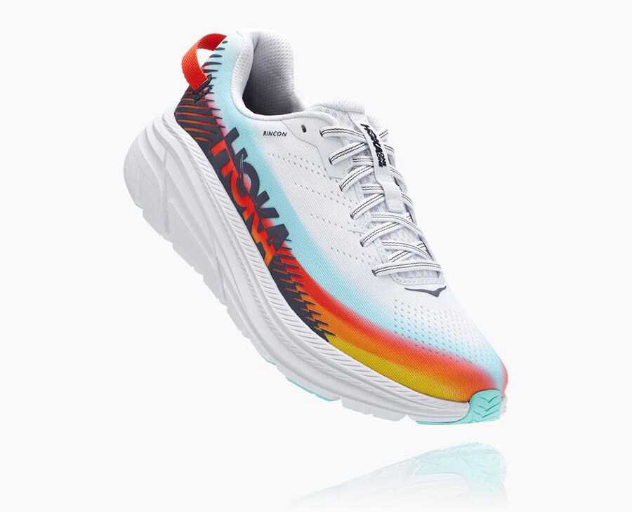 Hoka One One Tenisky Damske Biele/Modre - Ironman Rincon 2 - 96125-XNYG